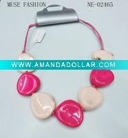 Wholesale 2011 hot sale colorful beads necklace fashion jewelry