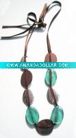 Wholesale costume jewelry resin necklace