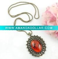 Wholesale pretty fashion costume jewelry necklace
