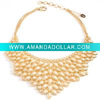 Wholesale Fashion handmake resin bead necklace jewelry