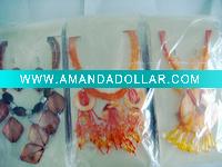 fashion colourful jewelry set