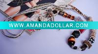 Wholesale Hot-sale Costume Necklace Jewelry for Promotion & Hand-made Newest Fashion design Necklace(J.M.N-006)