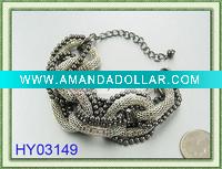 Wholesale chain bracelets costume fashion jewelry