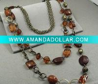 Wholesale costume beaded necklace