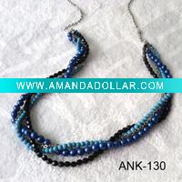 Fashion handmade stone necklace