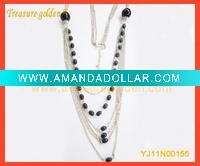 Wholesale 2011fashion beaded necklaces jewelry/sweater necklaces