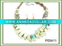 Wholesale costume jewelry necklace and earring sets