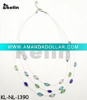 Wholesale wholesale latest fashion acrylic beads costume necklace