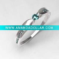 Wholesale 2011 Pisces female ring(YY60467)