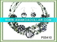 Wholesale costume jewelry necklace and earring sets