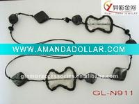Wholesale Big acrylic beaded necklace