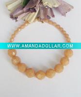 Wholesale 2011 new style fashion costume jewelry different shaped brilliant chunky glass acrylic beaded necklaces