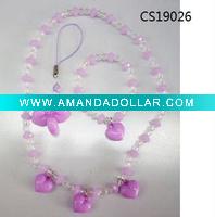 girl plastic bead jewellery sets