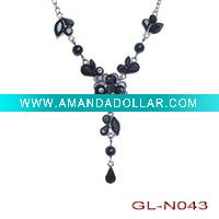 Acrylic pendant necklace