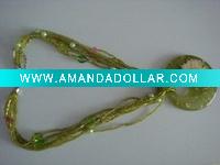 resin pendant necklace