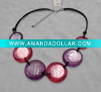 Wholesale resin bead necklace