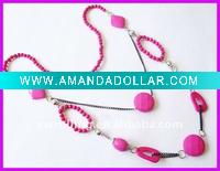Wholesale fashion necklace/charm costume necklace chains/lariat necklace
