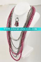 Wholesale fashion beaded necklace