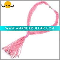 Wholesale Fashion Jewelry Fancy Necklace with Multi-Strand Beads
