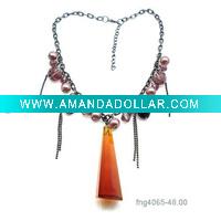 Wholesale acrylic colorful necklace