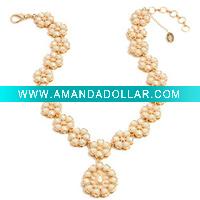 Wholesale Fashion handmake resin bead necklace jewelry