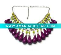 Wholesale fashion acrylic necklace