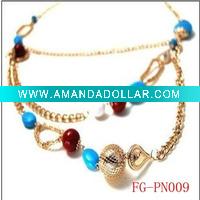 Wholesale fashion charm necklace ,costume jewelry