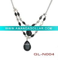 Acrylic pendant necklace