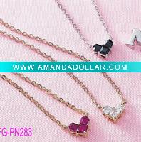 Wholesale charm necklace ,costume jewelry