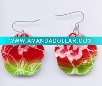 Wholesale fashion resin flower earring