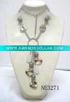 Wholesale handmade necklace;costume necklace;resin necklace