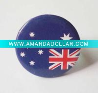 Wholesale fahion flag sign plastic acrylic costume finger ring