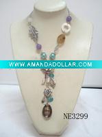 Wholesale fashion handmade necklace;costume necklace;beads necklace
