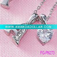 Wholesale charm necklace ,costume jewelry