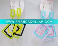 acrylic earring ,resin earring