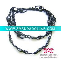 long chain costume necklace