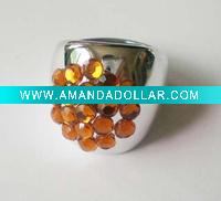 fahion plastic acrylic costume finger ring