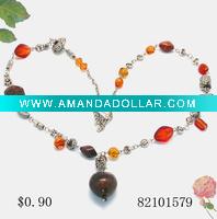Acrylic Beads Charm Necklaces