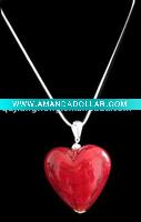 Wholesale 2011 fashion heart women necklaces