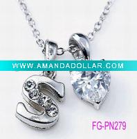 Wholesale charm necklace ,costume jewelry