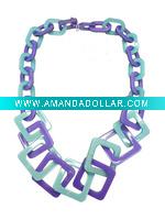 Wholesale new fashion acrylic necklace 2011 SNK-10043