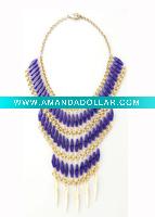new fashion bib necklace 2011 SNK-10096