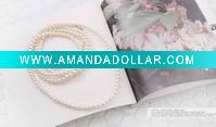 Wholesale 2011 fashion pearl necklace costume jewelry
