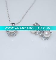 Wholesale Fashion Costume Pearl Jewelry Sets