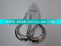 Promotion Basic Style -Silver Hoop Earrings