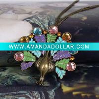 Wholesale Ladies' designer necklace, cheap jewelry dropship, costume jewerly
