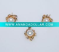 Wholesale Promotion pearl jewelry set