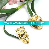 Wholesale 2011 the most popular cheapest fashion costume jewelry crystal earring