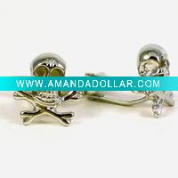 Wholesale Metal Skull Cufflinks