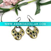 Wholesale 2011 the most popular cheapest fashion costume jewelry crystal earring